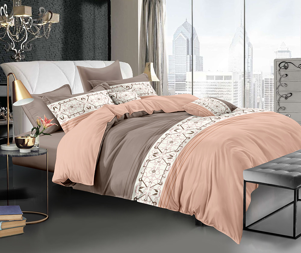 مجموعة لحاف مطبوع (7 قطع)